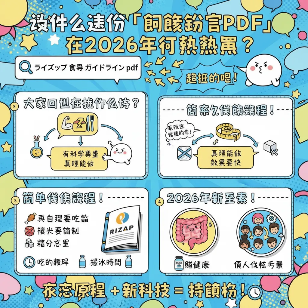 為什麼這份「飲食指南PDF」在2026年依然熱門？